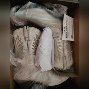 Ariat White Boots
